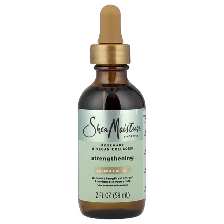 SheaMoisture, укрепляющее масло для кожи головы и волос, 59 мл (2 жидк. унции)