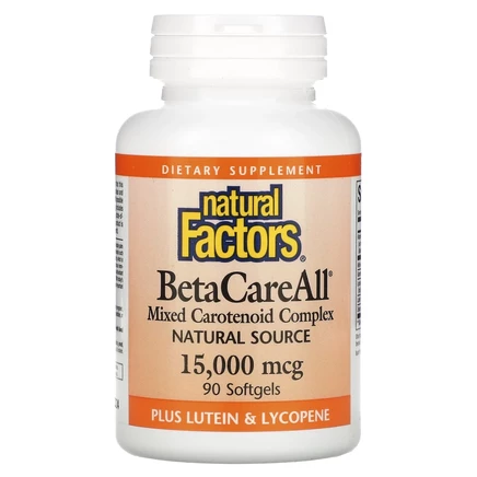 Комплекс BetaCareAll Natural Factors, 90 капсул