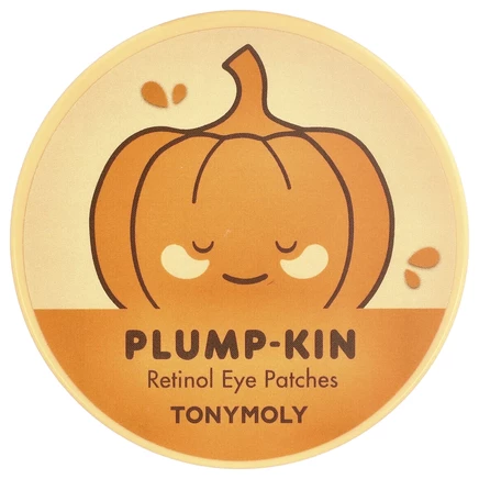 TonyMoly, Plump-Kin патчи для глаз с ретинолом, 60 патчей, 84 г (2,96 унции)