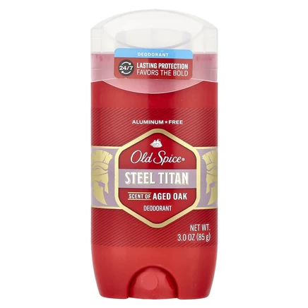 Old Spice, Дезодорант Steel Titan, состаренный дуб, 85 г (3 унции)
