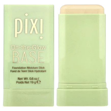 Pixi Beauty, On-The-Glow Base, увлажняющий стик для тональной основы, светлый, 19 г (0,6 унции)