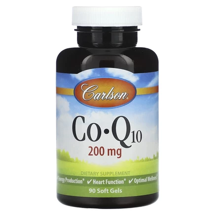Коэнзим Q10 Carlson, 200 мг, 90 капсул