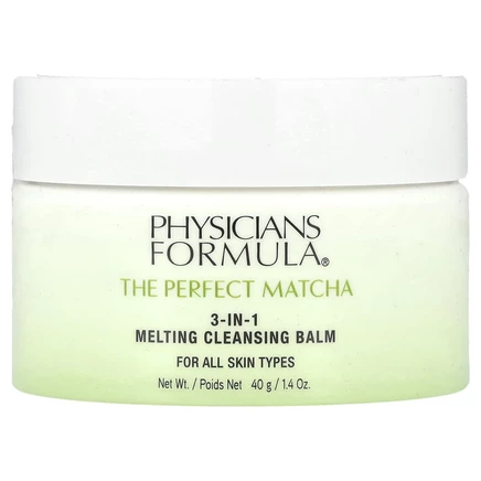 Physicians Formula, тающий очищающий бальзам 3 в 1, «Превосходный матча», 40 г (1,4 унции)