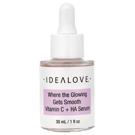Idealove, Where the Glowing Gets Smooth, сыворотка с витамином C и гиалуроновой кислотой, 30 мл (1 жидк. унция)