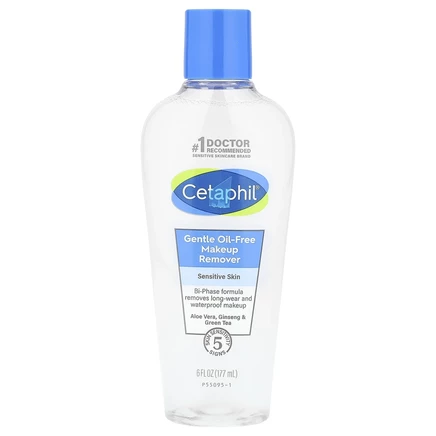 Cetaphil, Нежное средство для снятия макияжа, 177 мл