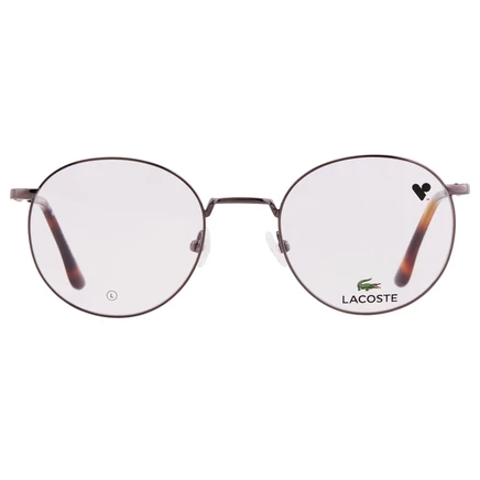Унисекс очки Lacoste L2308, круглые, темно-серые