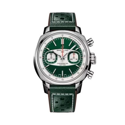 Мужские часы Breitling AB01771A1L1X1, зеленые