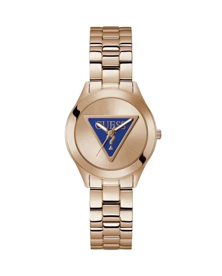 Женские часы Guess Tri Plaque GW0675L3, розово-золотистые