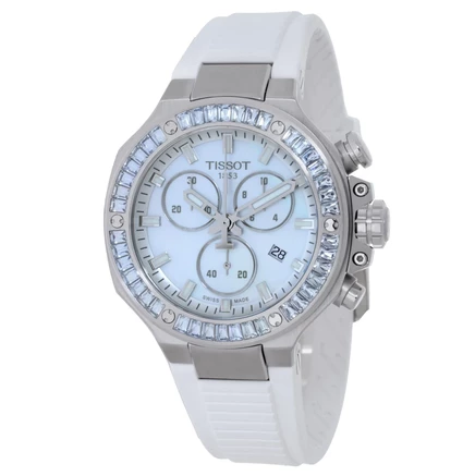 Унисекс-хронограф Tissot T-Race T1418179711100, белый