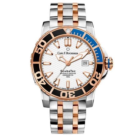 Мужские часы Carl F. Bucherer 00.10632.24.23.21, белые