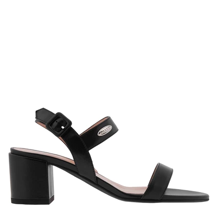 Женские босоножки Bally Carlas 55 из кожи, черные
