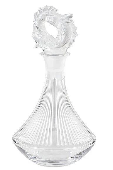 Хрустальный графин Lalique 2 Poissons