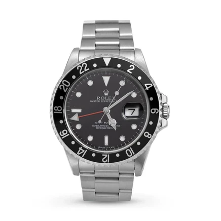 Мужские часы Rolex GMT-Master 16700LN, автомат, черные