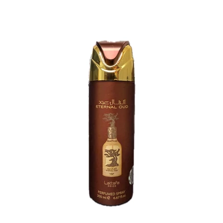 Унисекс дезодорант-спрей Lattafa Eternal Oud, 200 мл