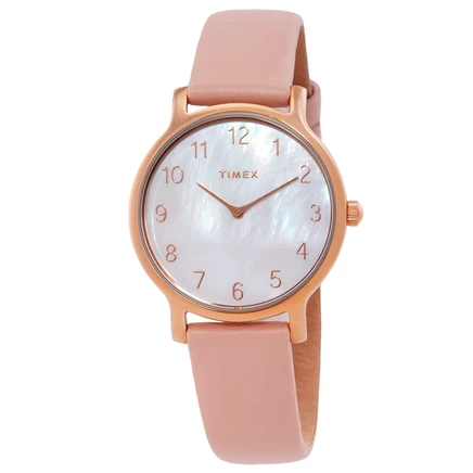 Женские часы Timex TW2T36100JT, перламутровые