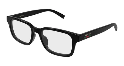Мужская оправа Gucci GG2107OL, прямоугольная, черная