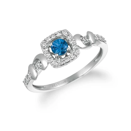 Женское кольцо Le Vian YQXM 46, сапфир, 14K золото