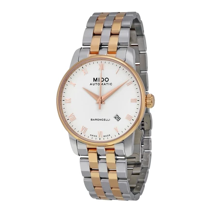 Мужские часы Mido Baroncelli M86009N61, белые