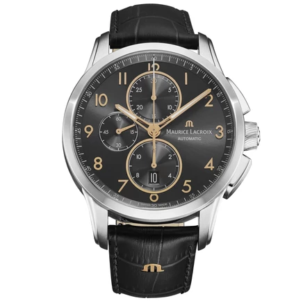 Мужские часы Maurice Lacroix Pontos PT6388, графитовые