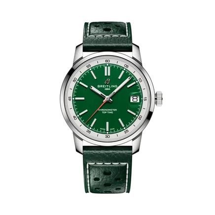 Мужские часы Breitling Top Time AB3113A71L1X1, зелёные