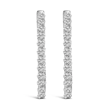 Кольца Haus of Brilliance, белое золото 14K, овальные, 1 кт