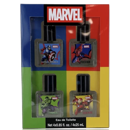 Детский набор туалетной воды Marvel Heroes, 4×25 мл