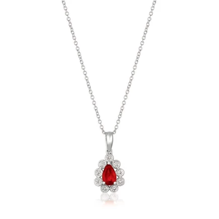 Женское колье Le Vian Precious TQZI 2, белое золото