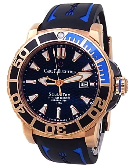 Мужские часы Carl F. Bucherer 00.10632.22.33.01, черные