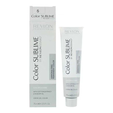 Краска Revlon Color Sublime 5, 75 мл, светло-коричневая