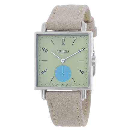 Унисекс-часы Nomos Tetra Salvia 439, шалфейно-зеленые