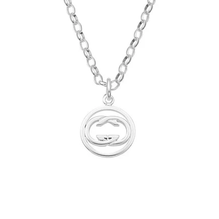 Унисекс колье Gucci YBB14774900100U, серебро 925, 55 см