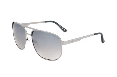 Мужские очки GUESS Factory GF00061, зеркальные, серые