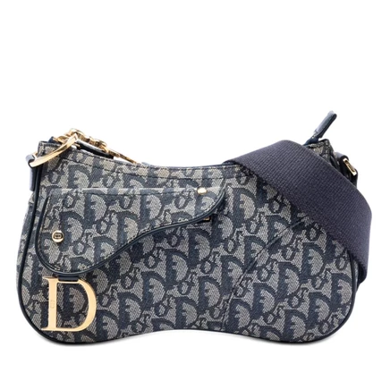Унисекс-сумка Dior Diorissimo Trotter Double Saddle