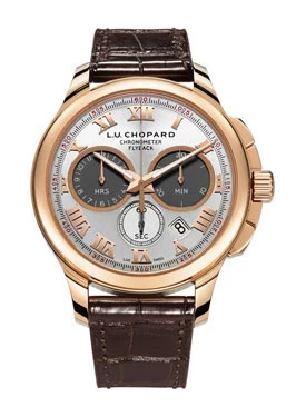 Мужские часы Chopard L.U.C Chrono One, серебристые