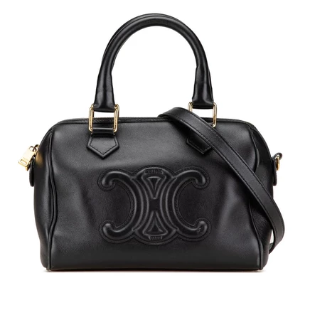 Женская кожаная сумка Celine Cuir Triomphe