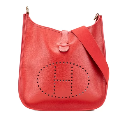 Женская сумка Hermès Evelyne I 33, кожа, б/у
