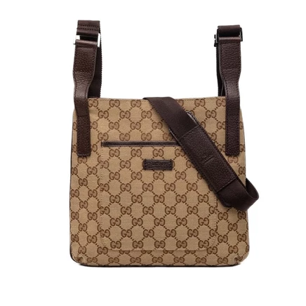 Унисекс сумка Gucci GG Canvas через плечо