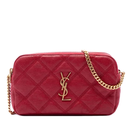 Женская сумка Saint Laurent Becky, мини, кожа ягненка