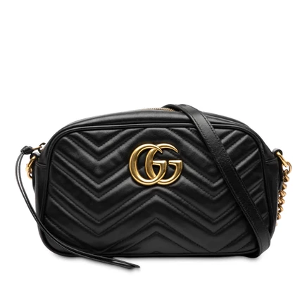 Женская сумка Gucci Small GG Marmont, подержанная