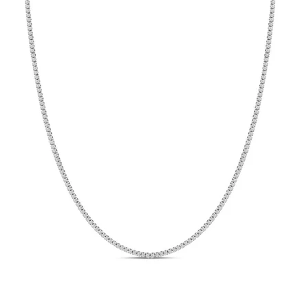 Женское колье Haus of Brilliance, белое золото 14K