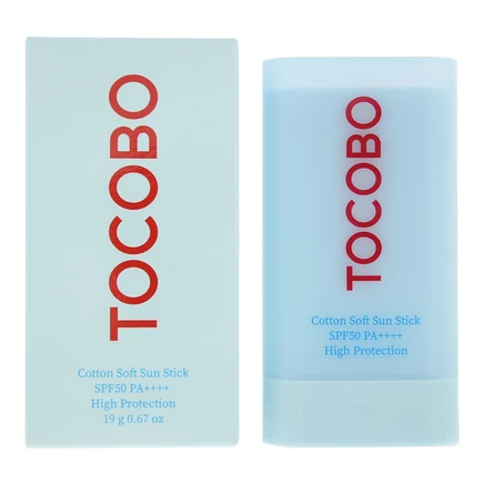 Солнцезащитный стик Tocobo Cotton Soft SPF 50, 20 мл