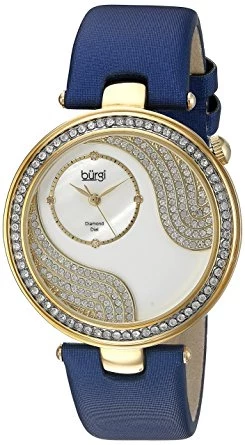 Женские часы Burgi BUR155BU, белый перламутр