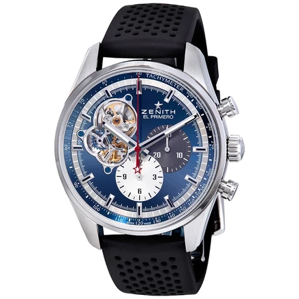 Мужские часы Zenith Chronomaster 1969, синие