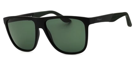 Мужские очки Ferragamo SF1065SN, квадратные, матово-черные