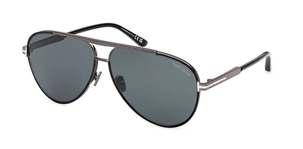 Мужские солнечные очки Tom Ford FT1340, черные