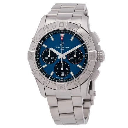 Мужские часы Breitling Avenger 42 AB0146101C1A1, синие