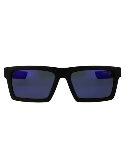 Мужские солнцезащитные очки Prada PS 02ZS, матово-черные