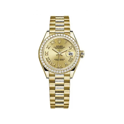 Женские часы Rolex Lady-Datejust 279138CRP, шампань
