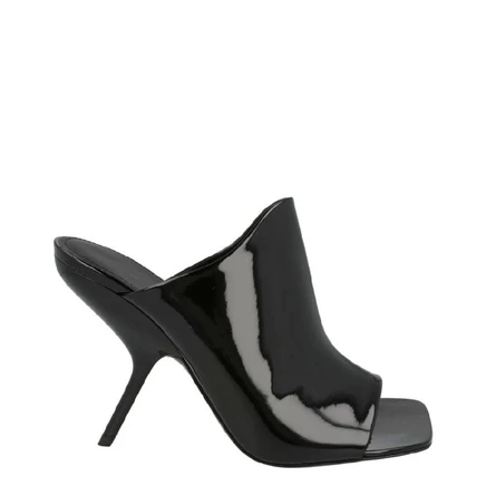 Женские мюли Ferragamo Era X5 с открытым носком, черные