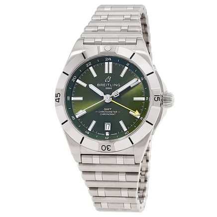Унисекс-часы Breitling A32398A11L1A1, зеленые